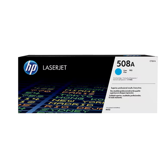 HP CF361A 508A Original Laser Toner - Cyan | CF361A