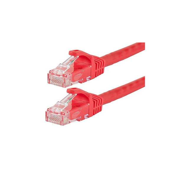 D-link Cat6 UTP 24 AWG PVC Round Patch Cord - 1m - Red Colour | NCB-C6UREDR1-1