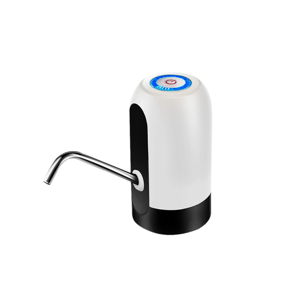 Water Bottle Dispenser Rechargeble with USB Cable , Black and White