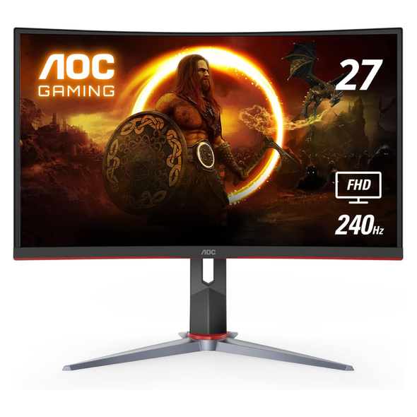AOC 27" 240Hz Curved Frameless Gaming Monitor | C27G2Z