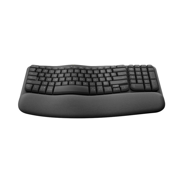Logitech Wave Keys - Ergonomic Wireless Keyboard - Graphite | 920-012325