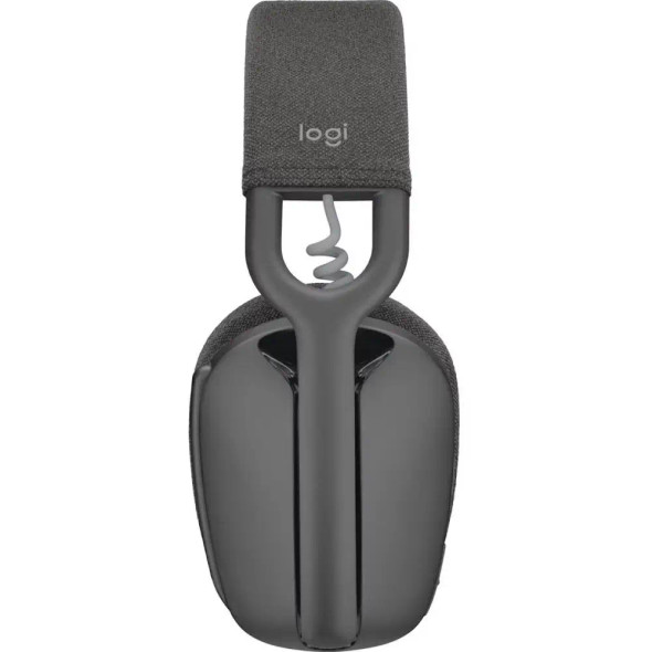 Logitech Zone Vibe 100 Lightweight Wireless Over Ear Headphones With Noise Canceling Microphone, Advanced Multipoint Bluetooth Headset | 981-001216
