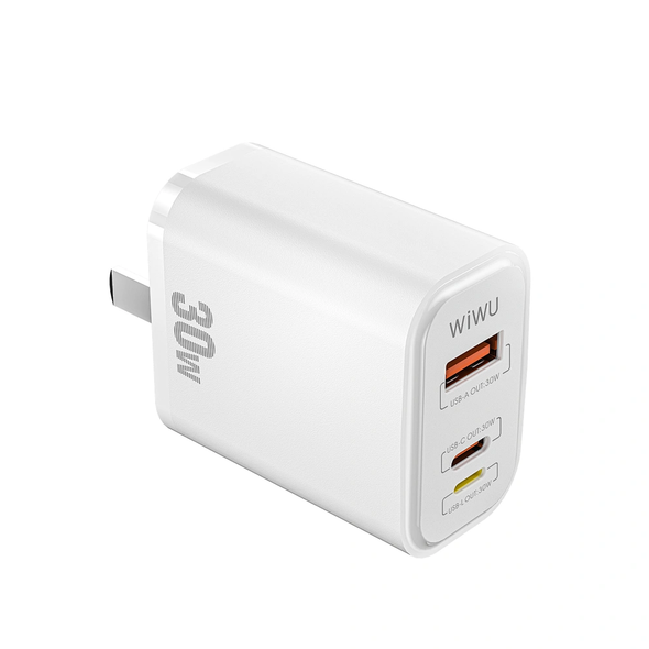 WiWU 30W USB-C SiC Fast Wall Charger | WI-U021