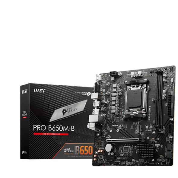 MSI PRO B650M-B DDR5 AMD Motherboard | 911-7E28-016