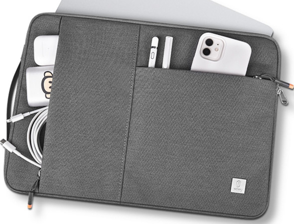 WiWU Laptop Bag 13.3" Alpha Slim Sleeve - Gray| LB13.3ASSB.GY