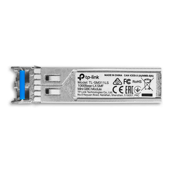 TPLink SFP Single-mode MiniGBIC Module 1000Base-LX SMF, Dual LC/UPC up to 20K |TL-SM311LS