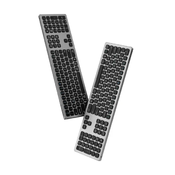 Wiwu Wireless English and Arabic keyboard - Space Gray | MKB-03
