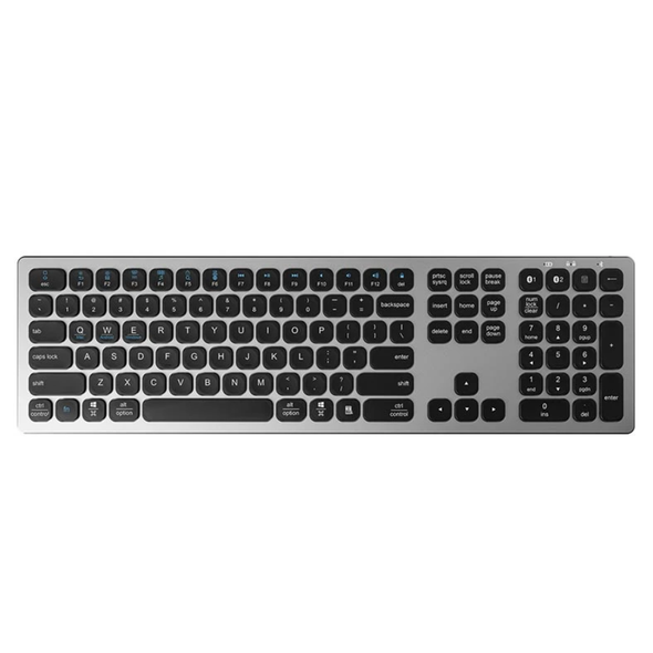 Wiwu Wireless English and Arabic keyboard - Space Gray | MKB-03