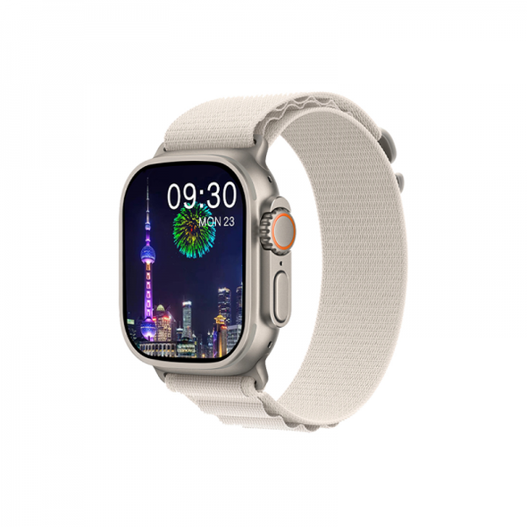 WIWU SW01 Ultra Max Bluetooth Smart Watch - Silver | SW01-SLV