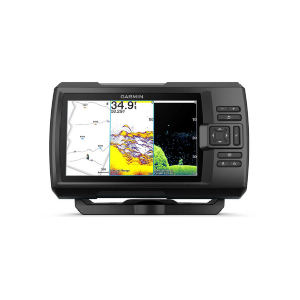 Garmin STRIKER Vivid 7cv With GT20-TM Transducer - 7 Inches - Clear Vu and Traditional Chirp | 010-02552-01