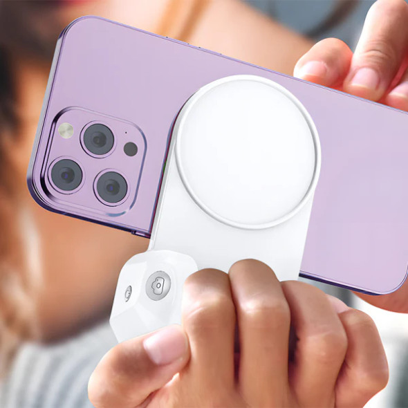 WIWU Wireless Charger& Power bank& Selfie Stick Wi-W016 Pink | WI-W016-PK