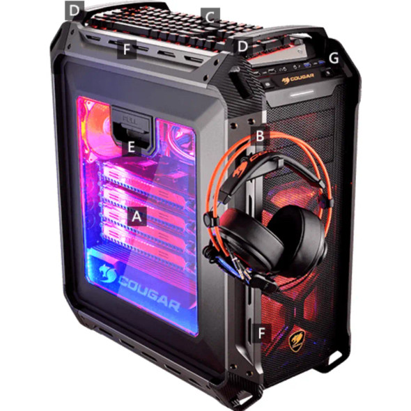 Cougar Panzer Full Tower Computer Case | 106AMK0001-02