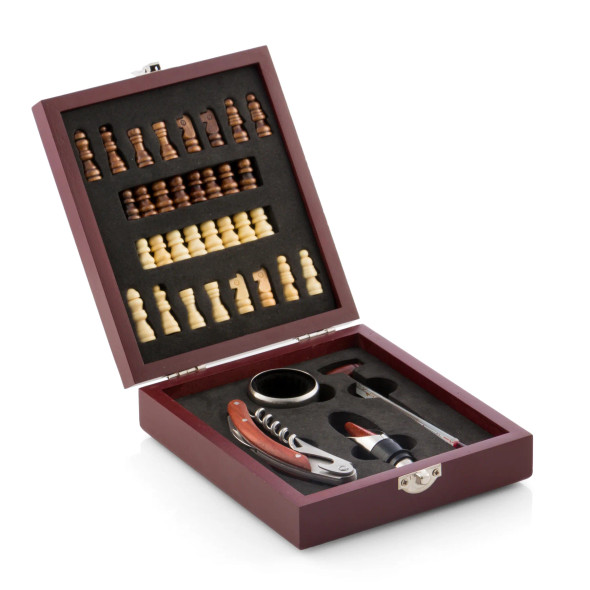 InnovaGoods Chess Wine Set 37 Pieces | V0100602