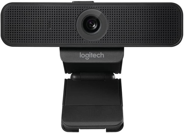 Logitech C925-e Webcam with HD Video and Built-In Stereo Microphones - Black