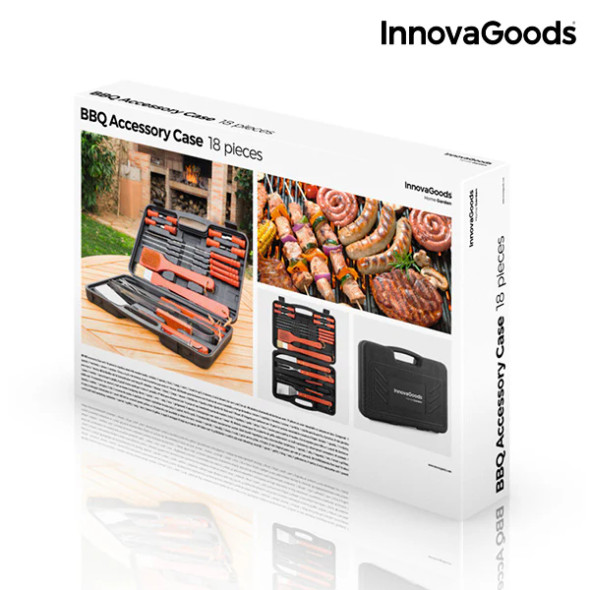 InnovaGoods Barbecue Case Barbecase 18 Pieces | V0100764