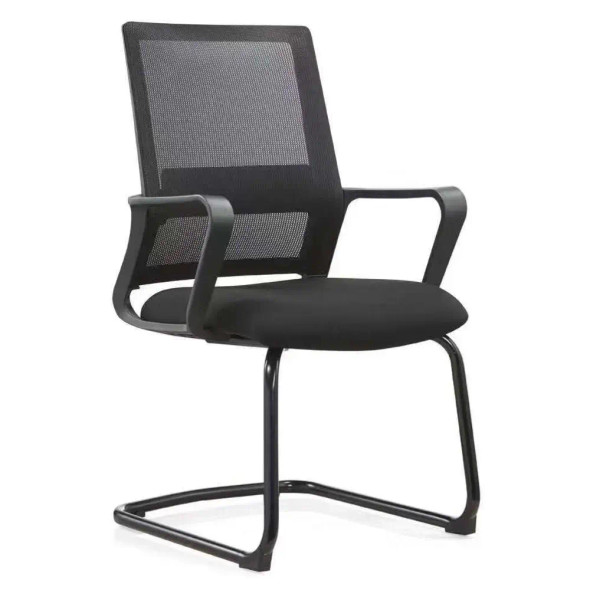 Valencia Visitor Chair ,Black Mesh | HS-116C (305)