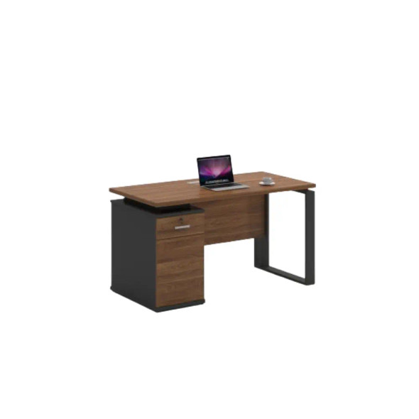 Valencia Office Table, Brown + Dark Grey | M239-1-S (1200)