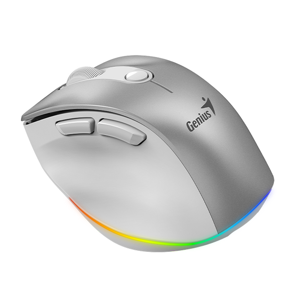 Genius Ergo 9000S Pro Wireless Bluetooth Rechargeable Mini Ergo Silent Mouse | ERGO-9000S-PRO-S