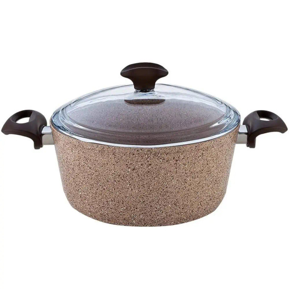 Falez Stewpot Beige Granite 20 Cm | HUR-A-15172