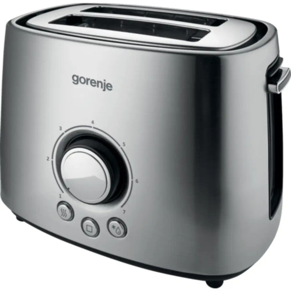 Gorenje Toaster 2 Slices 1000W Stainless Steel | T1000E