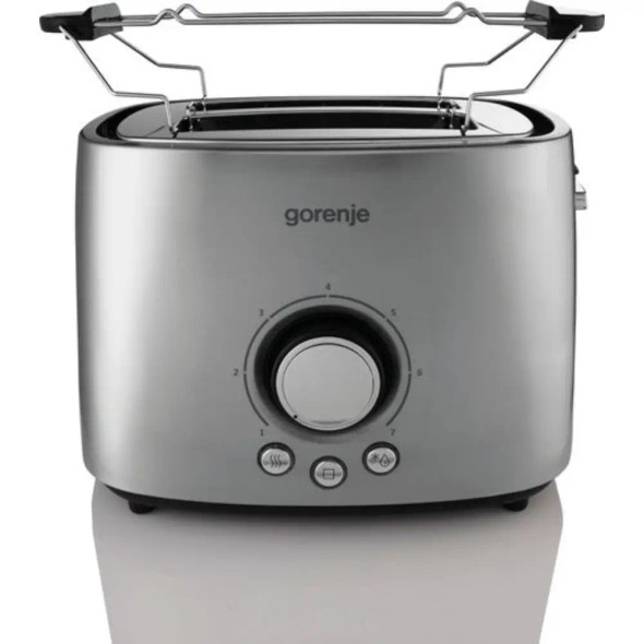 Gorenje Toaster 2 Slices 1000W Stainless Steel | T1000E