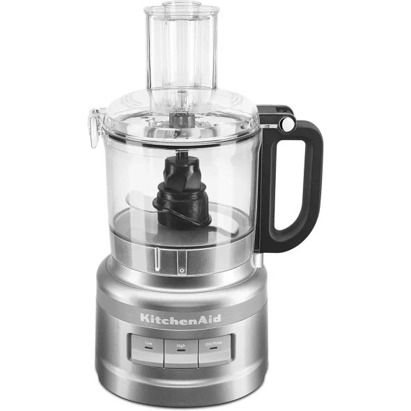 KitchenAid foundid 7 Cups 1.7 L Food Processor Contour - Silver | 5KP180143-GREY