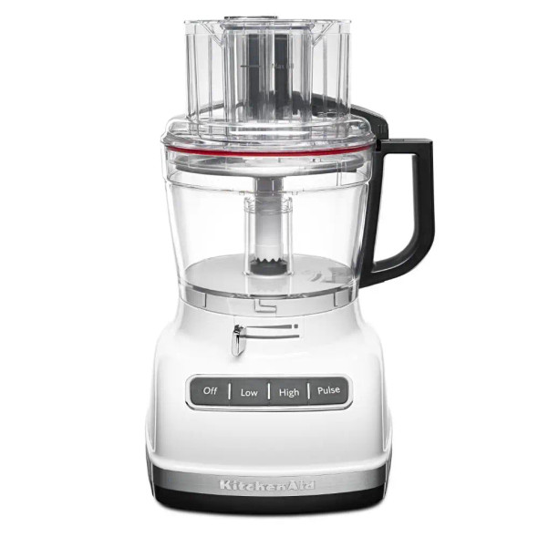KitchenAid 14 Cup 3.3L Food Processor 300W White | 5KFP1444-WHT