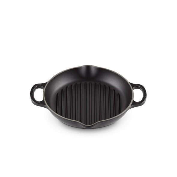 Le Creuset Grill Round Deep Evo 25cm Black | 0024147306993