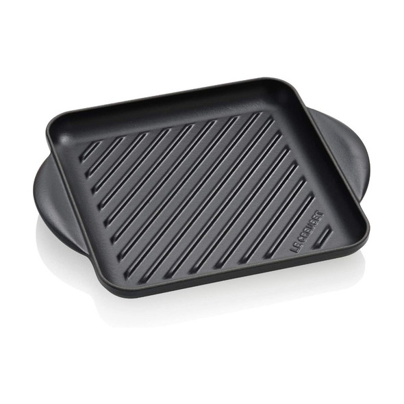 Le Creuset Square Grill Trad 24cm Black |0024147306122