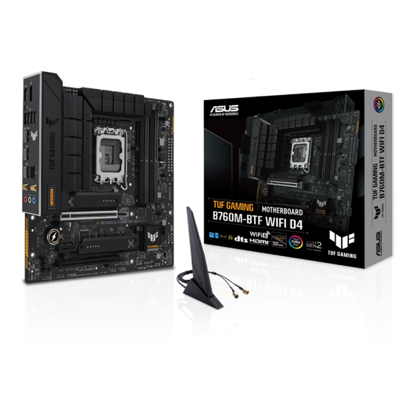 ASUS TUF Gaming B760M-BTF WiFi D4 ATX Motherboard | 90MB1E50-M0EAY