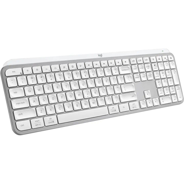 Logitech MX Keys S Wireless Keyboard Advanced Illuminated , White | 920-011601