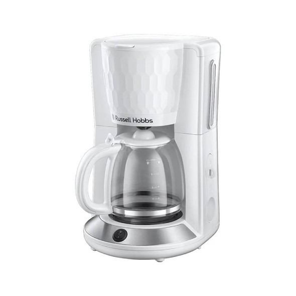 Russell Hobbs Honeycomb Coffee Maker 1.25L White | 27010-56