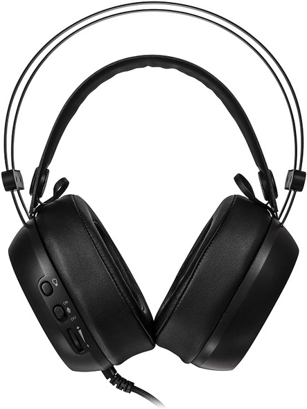 TT ESPORTS Shock Pro RGB 7.1 Virtual Surround Sound Professional USB Gaming Headset | HT-SHK-DIECBK-25