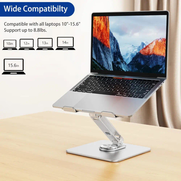 BESIGN LSX7 Laptop Stand ,Silver | LSX7-SLV