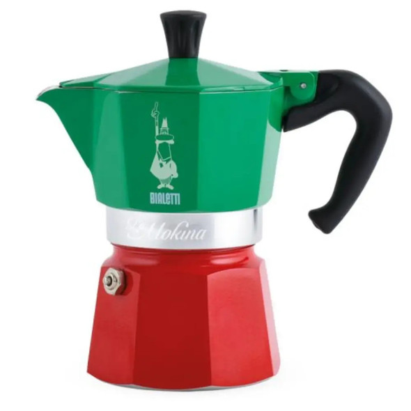 Bialetti Tricolour Mokina Coffee Makers - 3 cups | BIA0005322