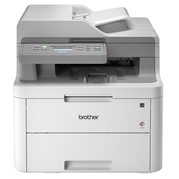 Colour Laser Multi-function Printer 3 in 1 Color, Duplex, Wireless,  Network,18/19 PPM, 512 MB, ADF 50 Pages | DCP-L3551CDW