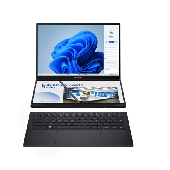 ASUS Zenbook Duo 2xScreens 14″ Touchscreen Laptop - Intel Core Ultra 7 155H - RAM 16GB - SSD 1TB - Intel Arc - Win 11 | UX8406MA-PZ044W (Tax Included)