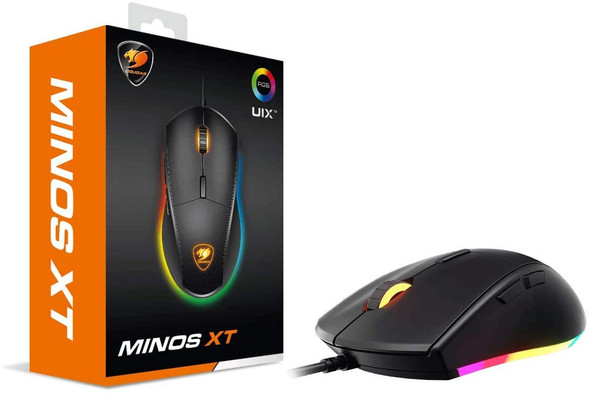 Cougar Minos XT Gaming Mouse 4000 DPI Black | MINOSXT