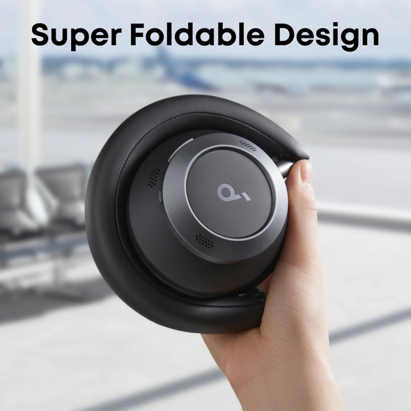 Soundcore Space One Pro Wireless Headphones with Case | A3062H11