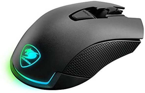 Cougar Revenger Wired USB Optical Gaming Mouse with 12,000 DPI, Black | REVENGER