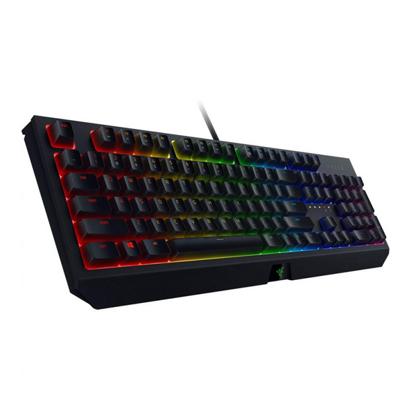 RAZER | BlackWidow Chroma Green Switch Mechanical Gaming Keyboard - Black | RZ03-02860100-R3M1