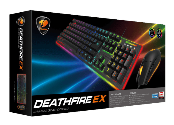 COUGAR DEATHFIRE EX KEYBOARD AND MOUSE | DEATHFIRE EX