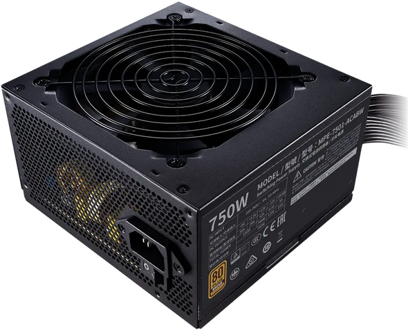 Cooler Master MWE 750W V3 Bronze Efficiency ATX 3.1 PSU | MPE-7501-ACABW-3BEU