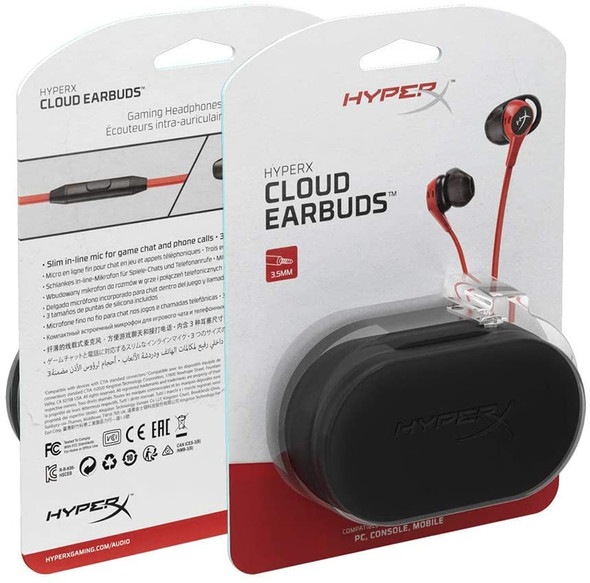 HyperX Cloud Earbuds | HX-HSCEB-RD