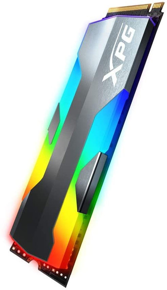 ADATA XPG SPECTRIX S20G 500GB RGB M.2 2280 PCIE GEN 3X4 SSD | ASPECTRIXS20G500G
