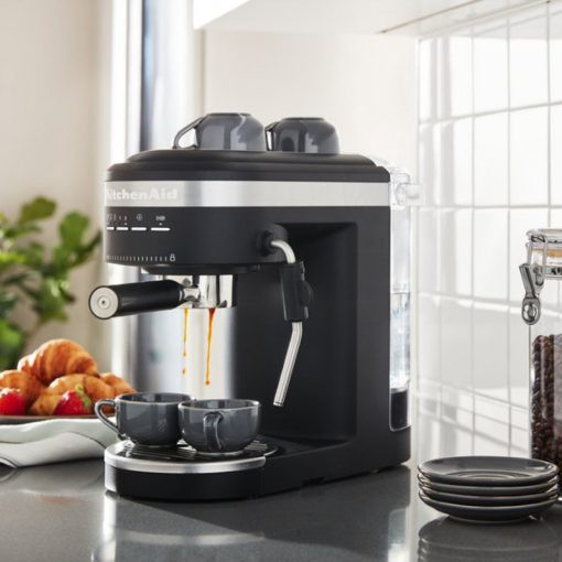 KitchenAid Artisan Espresso Machine Matte Black | 5KES6403EBM