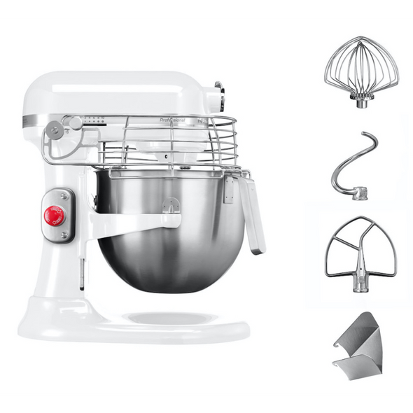 KitchenAid 6.9 L Professional Bowl-Lift Stand Mixer | 5KSM7990XEWH
