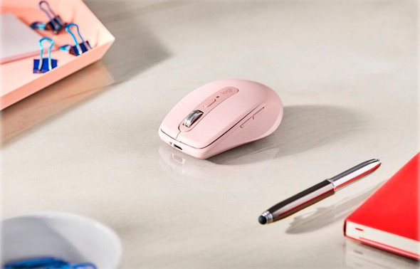 Logitech - MX Anywhere 3 Compact Performance Mouse - Rose| 910-005987