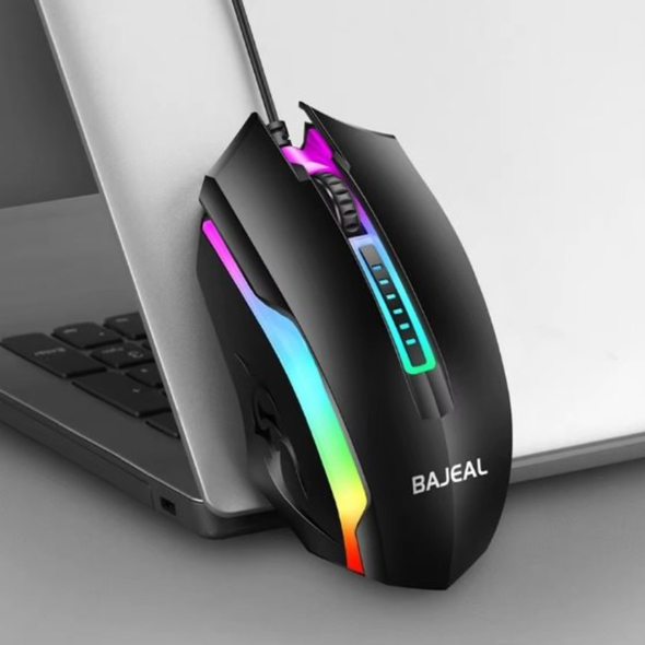 Bajeal D12 Cool Office Wired RGB Mouse | D12