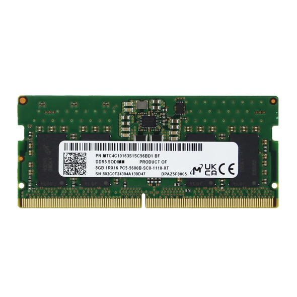 Micron 8GB 1Rx16 PC5 5600MHz RAM For Laptop | MTC4C10163S1SC56B